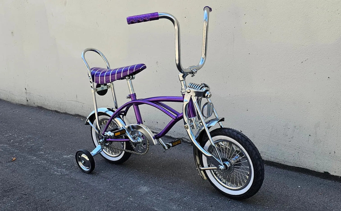 12" OG Lowrider Classic 52 Spoke Bike Purple OG-323