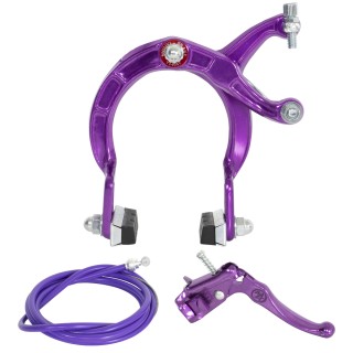 MX Alloy Brake Set Rear Purple