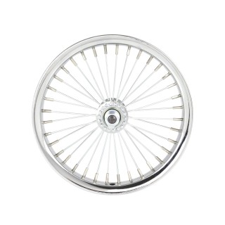OG lowrider Classic 12" Wheel 36 Spokes Front Steel Chrome (Single Wall, 14g Stainless Steel Spokes, 3/8" Axle)