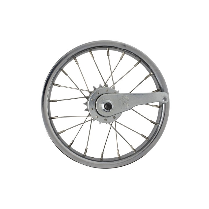 OG Lowrider Classic Wheel Set (Front & Coaster) 20 Spokes (Single Wall, 14g Stainless Steel Spokes, 3/8" Axle) Chrome