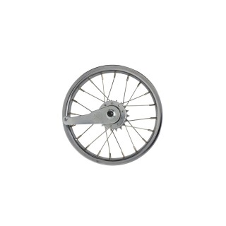 OG lowrider Classic 12" Wheel 20 Spokes Coaster Steel Chrome (Single Wall, 14g Stainless Steel Spokes, 3/8" Axle)