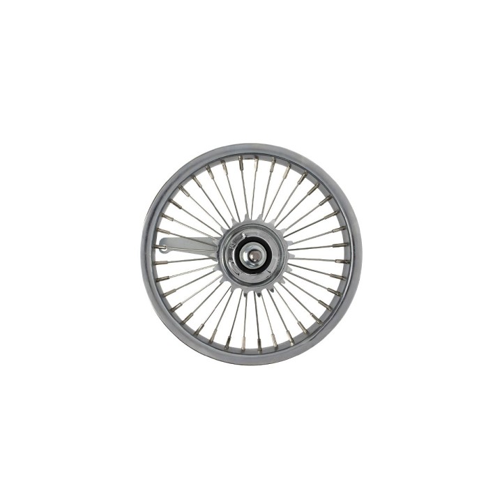 OG Lowrider Classic Wheel Set (Front & Coaster) 36 Spokes (Single Wall, 14g Stainless Steel Spokes, 3/8" Axle) Chrome