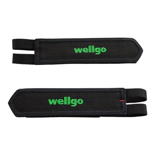 Pedal Straps Wellgo Double Nylon Black/Green