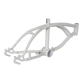 12" Frame Lowrider White