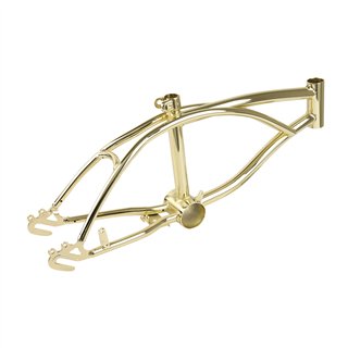 12" Frame Lowrider Gold