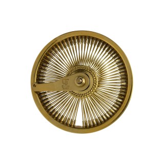 OG Lowrider Wheel 12" 144 Spoke Coaster Steel Gold (Single Wall, 14g Stainless Spokes, 3/8" Axle)
