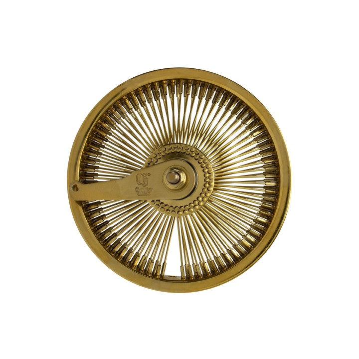 OG Lowrider Bike Wheel Set (Front & Coaster) 12" 144 Spokes 14g Stainless Steel Gold
