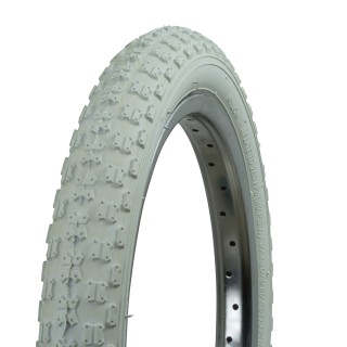 Tire 16" x 2.125" P-104A White/White Sidewall