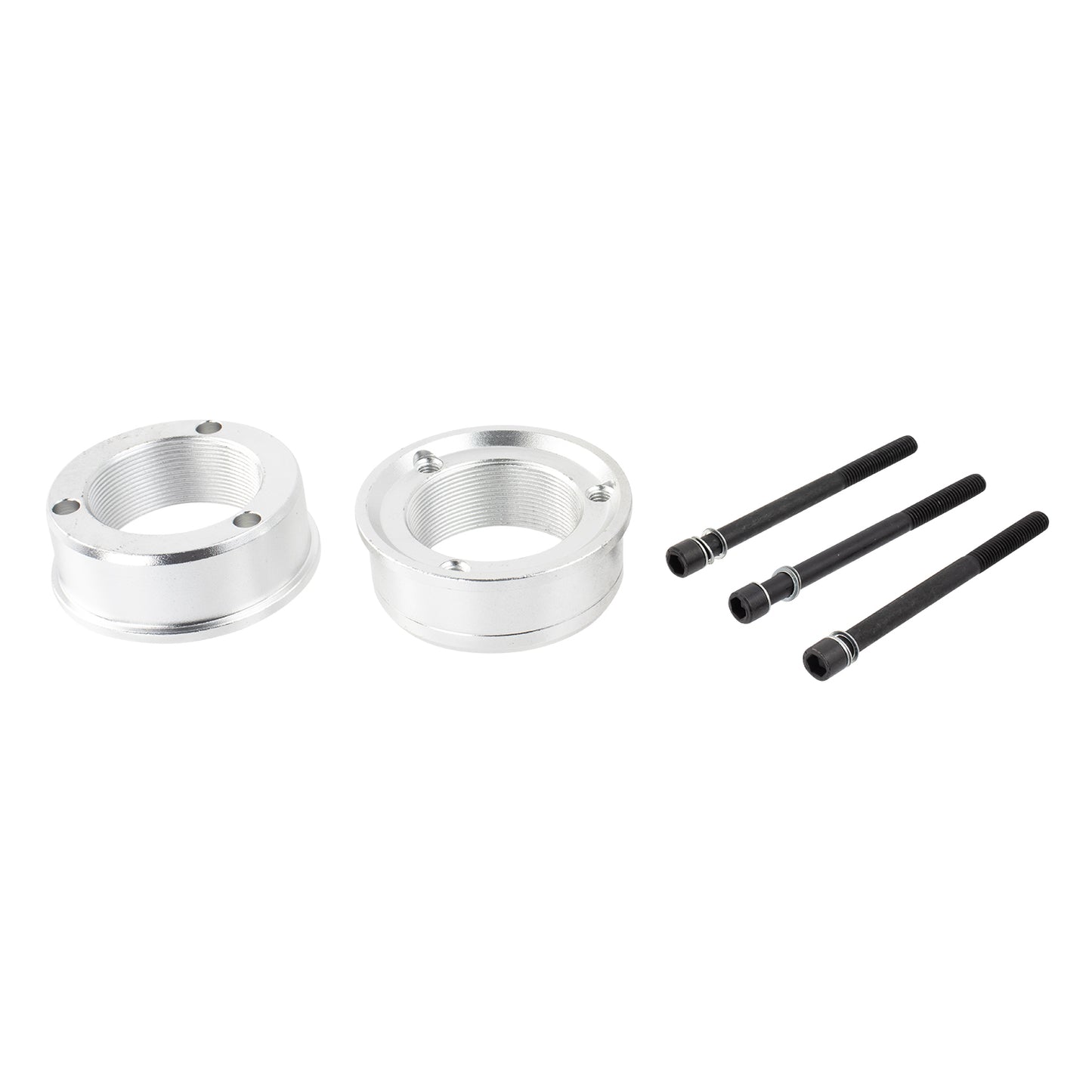 PRO+ Bottom Bracket Conversion Kit Adaptor 68mm American To Euro Cruiser Silver