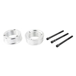 PRO+ Bottom Bracket Conversion Kit Adaptor 68mm American To Euro Cruiser Silver