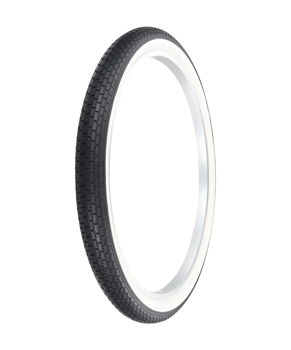 White WALL Fenix Small Brick FAT 26" X 2.30" BEACH CRUISER TIRE