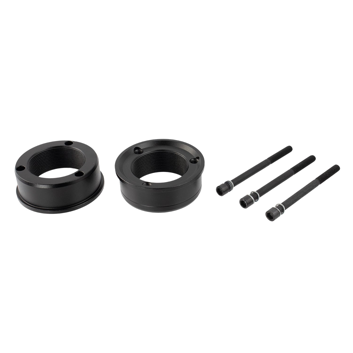 PRO+ BICYCLE BOTTOM BRACKET CONVERSION KIT ADAPTER 68MM AMERICAN TO EURO BLACK
