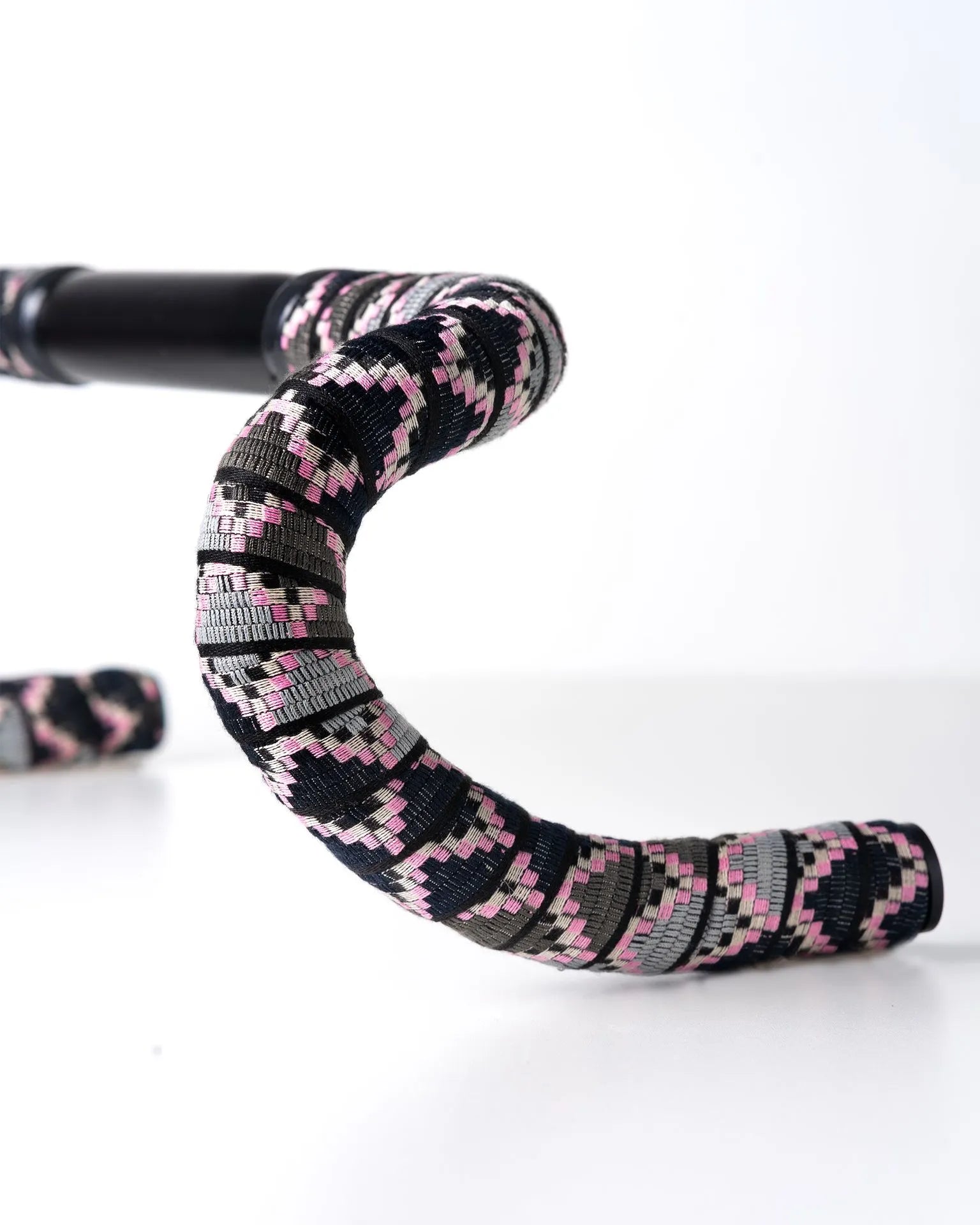 BTP Handlebar Tape Ribbon Jungle Gray Pink BRBN-JUNGLE_GRYPK