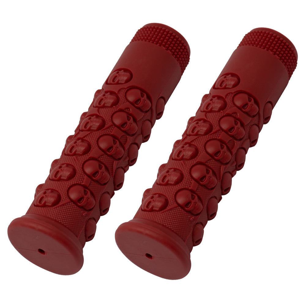 Grips Kraton Skulls 130mm Red
