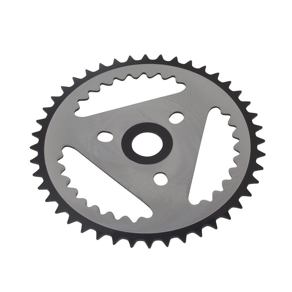 BICYCLE CHAINRING ZT9C 44t 1/2 X 1/8 Chrome LOWRIDER CRUISER BIKE