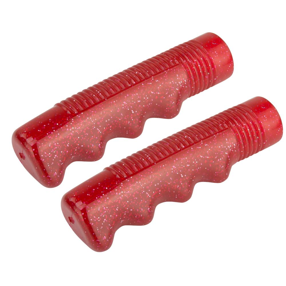 Lowrider Sparkle Grips 120mm Sparkle Red