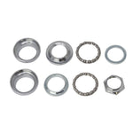 PRO+ bike Headset 21.1x32.5x27mm Chrome. Bicycle Headset Part