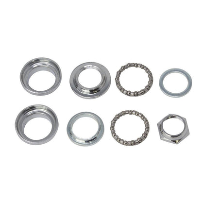 PRO+ bike Headset 21.1x32.5x27mm Chrome. Bicycle Headset Part