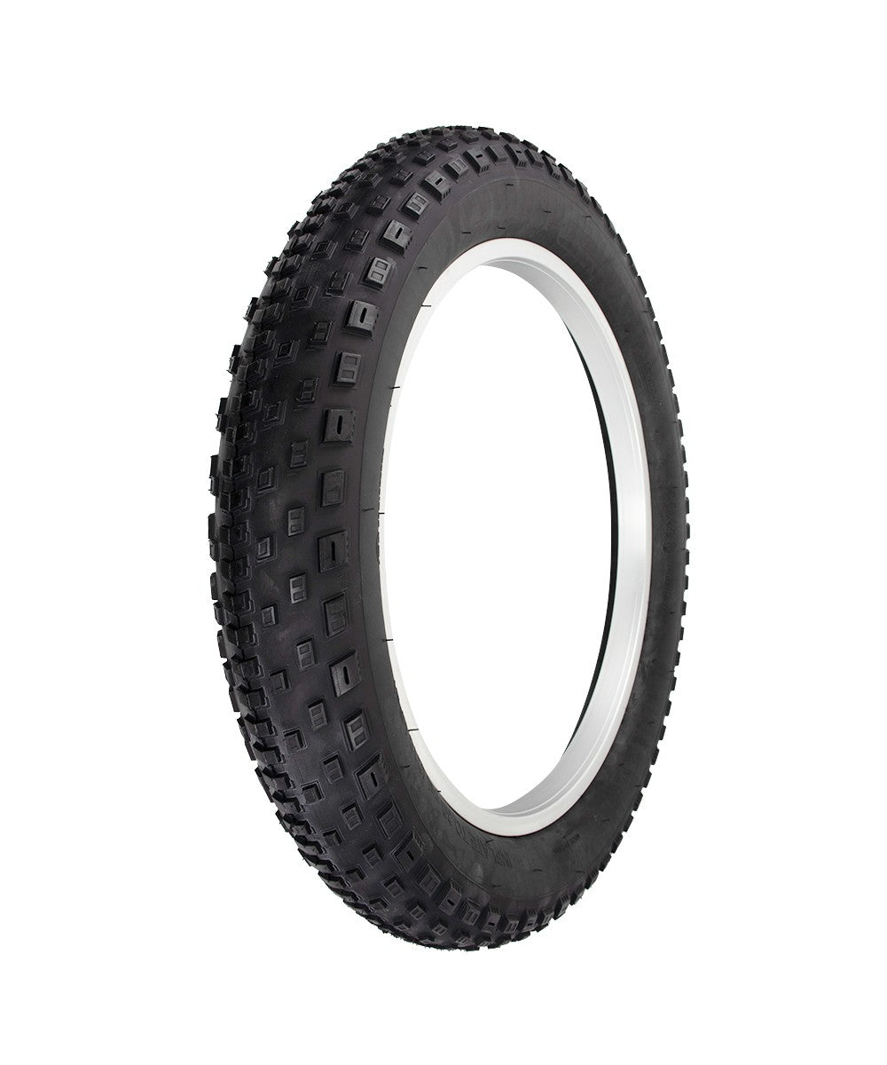 PRO+ Fat E-Bike Bicycle Tire 20" x 4.0" W-2116 Knobby Black