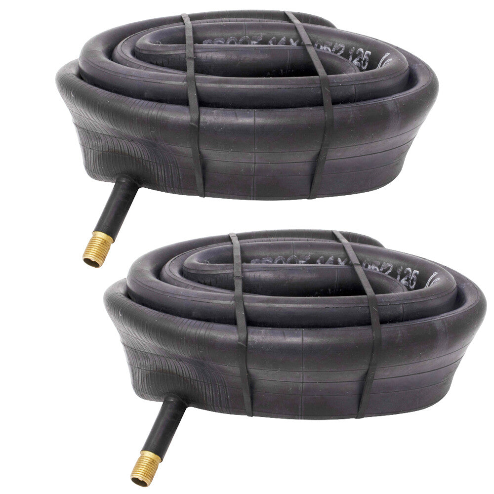 2 HEAVY DUTY THORN RESISTANT PRO+ BIKE TUBE 14" X 1.75"/2.125" 33mm SCHRADER