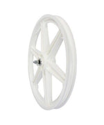 PRO+ BMX GT STYLE MAG Wheel 20" 6 Spoke Front Plastic White (3/8" Axle