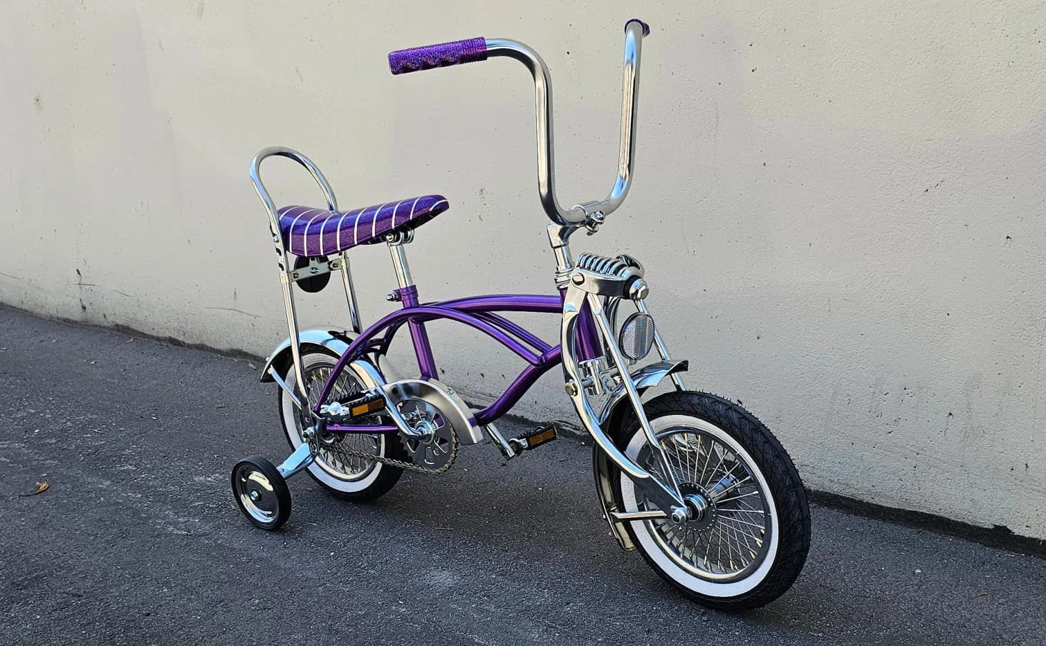 12" OG Lowrider Classic 52 Spoke Bike Purple OG-323